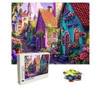 2000 Piece Jigsaw Puzzles for Adults Colorful - Wooden Puzzles for Adults - Town Puzzle 39.2 X 27.8 Inch - Jigsaw Games for Adult - Extra Fun Challenges - Creativity Gifts for Men and Women 8p-21