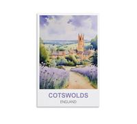 2000 piece jigsaw puzzles for adults，Cotswolds England paper Puzzle Jigsaw Puzzle Artwork Intellective Educational Toys Gifts 100x70cm