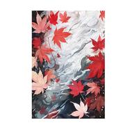 2000 Piece Jigsaw Puzzles for Adults, Creative Impossible Puzzles Games for Adults Beginners, Large Wooden Jigsaw with Storage Box, Gifts for Women Men, Home Decor, Theme: Leaf & Autumn 99x70cm D-769