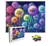 2000 Piece Jigsaw Puzzles for Adults Dandelion - Wooden Puzzles for Adults - Dreamy Puzzle 39.2 X 27.8 Inch - Jigsaw Games for Adult - Extra Fun Challenges - Creativity Gifts for Men and Women 8p-621