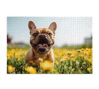 2000 Piece Jigsaw Puzzles for Adults, Dog Puzzles for Adults, Gift for Women, Men, Christmas, Family Wooden Puzzle Educational Games, Challenging Adult Jigsaws, Box Packaging, Flower Pattern, F-47