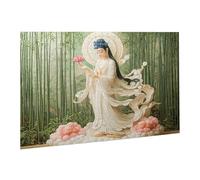 2000 Piece Jigsaw Puzzles for Adults Educational Game Jigsaw Puzzle, Jigsaw Puzzles for Adults 2000 Bamboo Grove Bodhisattva, Challenging/Brainteasing Adult Jigsaws, Relaxation, Creativity fr0-27