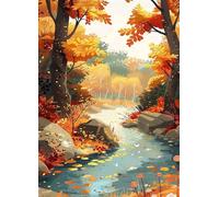 2000 Piece Jigsaw Puzzles for Adults, Educational Games, Difficult, Logic Puzzles, Jungle River Puzzles for Adults, Puzzle 2000 Pieces