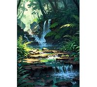 2000 Piece Jigsaw Puzzles for Adults, Educational Games, Difficult, Logic Puzzles, Jungle River Puzzles for Adults, Puzzle 2000 Pieces
