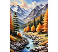 2000 Piece Jigsaw Puzzles for Adults, Educational Games, Difficult, Logic Puzzles, Snowy Mountain Jungle Puzzles for Adults, Puzzle 2000 Pieces