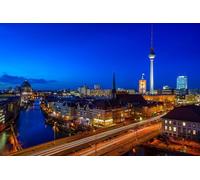 2000 Piece Jigsaw Puzzles for Adults | Family Fun Jigsaws Puzzles 2000 Pieces for Adults Gifts Bridges Germany Berlin Rivers 100x70cm