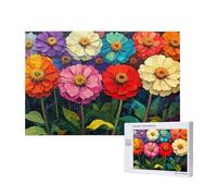 2000 Piece Jigsaw Puzzles for Adults Flower Jigsaw Comes with Packaging Box and Reference Pictures, Fun and Joyful Family Entertainment Games, Challenging Adult Puzzles Gifts Home Decor Color M-285