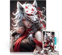 2000 Piece Jigsaw Puzzles for Adults Fox Spirit Samurai Schwierig und herausfordernd Geburtstagsgeschenk70x100cm