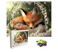2000 Piece Jigsaw Puzzles for Adults Fox - Wooden Puzzles for Adults - Lily Of The Valley Puzzle 39.2 X 27.8 Inch - Jigsaw Games for Adult - Extra Fun Challenges - Gifts for Men and Women 8p-215