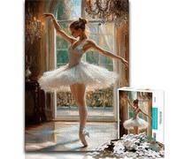 2000 Piece Jigsaw Puzzles for Adults Gifts Ballet Dancer,Help The Brain Exercise Addictive Toys to Cultivate Patience Artists Collection,Fine Art 70x100cm