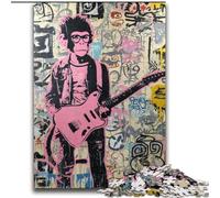 2000 Piece Jigsaw Puzzles for Adults Gifts Basquiat Style Monkey Artistic Wall Decor & Birthday Gift Idea for Friends, Home Office 70x100cm