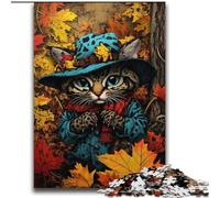 2000 Piece Jigsaw Puzzles for Adults Gifts Farm Cat for Educational Game Challenge Toy Artists Collection, Fine Art 70x100cm