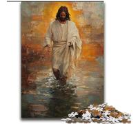2000 Piece Jigsaw Puzzles for Adults Gifts Jesus Graffiti for Age 14 Years And over Decompressing Intellectual Educational Toy Great Gift 70x100cm