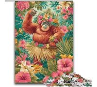 2000 Piece Jigsaw Puzzles for Adults Gifts Jungle Gorilla Artistic Wall Decor & Birthday Gift Idea for Friends, Home Office 70x100cm