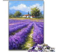 2000 Piece Jigsaw Puzzles for Adults Gifts Lavender Garden Decompressing Intellectual Educational Toy Suitable for Couples for And Age 14 70x100cm