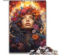 2000 Piece Jigsaw Puzzles for Adults Gifts Psychedelic And Happy Woman for And from 14 Years And over Play Toys Because It Is Ideal As A Gift for The Whole Family 70x100cm