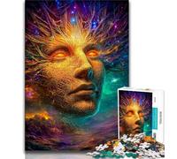 2000 Piece Jigsaw Puzzles for Adults Gifts Psychedelic Face,Help The Brain Exercise Addictive Toys to Cultivate Patience Artists Collection,Fine Art 70x100cm