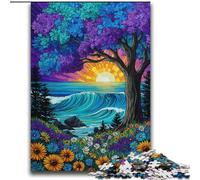 2000 Piece Jigsaw Puzzles for Adults Gifts Trees by The Ocean Decompressing Intellectual Educational Toy Suitable for Couples for And Age 14 70x100cm