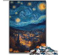 2000 Piece Jigsaw Puzzles for Adults Gifts Village at Night,learning Educational Toys Fun at Home Activities,Birthday Present,Travel Gifts 70X100cm