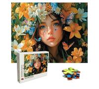 2000 Piece Jigsaw Puzzles for Adults Girl - Wooden Puzzles for Adults - Butterfly Puzzle 39.2 X 27.8 Inch - Jigsaw Games for Adult - Extra Fun Challenges - Creativity Gifts for Men and Women 8p-225