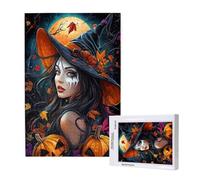 2000 Piece Jigsaw Puzzles for Adults,Halloween Jigsaw Puzzles for Adults, Wooden Puzzle with Gift Box,Woman Jigsaws for Family Educational Games, Unique Gifts for Women/Men, Home Wall Decor,ML-119