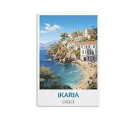 2000 piece jigsaw puzzles for adults，Ikaria Greeces Jigsaw Puzzles 2000 Pieces for Adults Painting Puzzle 2000 Pieces DIY Challenging Puzzles for Adults 100x70cm