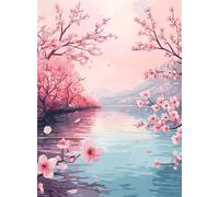 2000 Piece Jigsaw Puzzles for Adults, Impossible Hard Difficult Challenging jigsaw puzzle 2000 pieces adult Puzzles Classic Educational Games 100x70cm,Flower Nature Lake