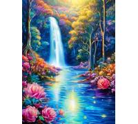 2000 piece Jigsaw Puzzles for Adults Impossible Hard Difficult Challenging Puzzle, jigsaws 2000 pieces for adults Fun Activity & Present for The Whole Family, Theme:Mist Falls