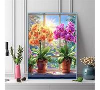 2000 piece Jigsaw Puzzles for Adults Impossible Hard Difficult Challenging Puzzle, jigsaws 2000 pieces for adults Fun Activity & Present for The Whole Family, Theme:Yellow Orchid