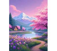 2000 piece Jigsaw Puzzles for Adults Impossible Hard Difficult Challenging Puzzle, jigsaws 2000 pieces for adults Fun Activity & Present for The Whole Family, Theme:Mountains Rivers Trees