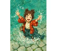 2000 piece Jigsaw Puzzles for Adults Impossible Hard Difficult Challenging Puzzle, jigsaws 2000 pieces for adults Fun Activity & Present for The Whole Family, Theme:Happy Girl