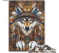 2000 Piece Jigsaw Puzzles for Adults Indian Wolf Learning Educational Toys Family Games Enhance Love between Couples 70x100cm