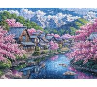 2000 Piece Jigsaw Puzzles for Adults, Japan architecture Wooden Puzzle Hard Difficult Challenging Puzzle, jigsaw Puzzle 39.2 x 27.8 inches, Stress Relief Wall Decor, Educational Games, Gifts w0-737