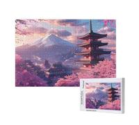 2000 Piece Jigsaw Puzzles for Adults,Japan Jigsaw Puzzles for Adults, Wooden Puzzle with Gift Box,Landscape Jigsaws for Family Educational Games, Unique Gifts for Women/Men, Home Wall Decor,ML-239