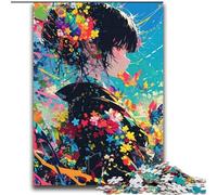 2000 Piece Jigsaw Puzzles for Adults Japanese Anime Girl for Ages 14 And over For Family Fun & Game Night Gift Toys 70x100cm