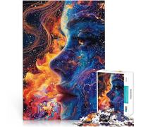 2000 Piece Jigsaw Puzzles for Adults Jigsaw “Beauty of Cosmic Goddess” Made of cardboard，for and from 14 years and over unique challenge game A work of art。size：70x100cm/27.5x39.3inch