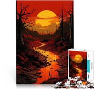 2000 Piece Jigsaw Puzzles for Adults Jigsaw Crimson River pädagogische Herausforderung Ein Kunstwerk70x100cm
