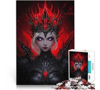 2000 Piece Jigsaw Puzzles for Adults Jigsaw Dark Queen Of The Underworld Lernspiele einzigartiges Herausforderungsspiel70x100cm