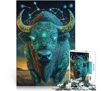 2000 Piece Jigsaw Puzzles for Adults Jigsaw Mighty Cow Made of cardboard for ages 14 and over Challenging play toys It is ideal as a gift for the whole family。size:70x100cm/27.5x39.3inch