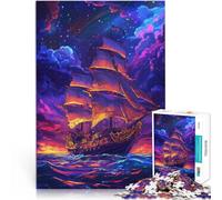 2000 Piece Jigsaw Puzzles for Adults Jigsaw Ocean ship Made of cardboard,for ages 14 and over Anti-stress educational toy Christmas game Presents for Women。size:70x100cm/27.5x39.3inch