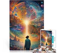 2000 Piece Jigsaw Puzzles for Adults Jigsaw The City Beyond Mustermontage eignet sich ideal als Geschenk für die ganze Familie70x100cm