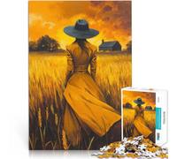 2000 Piece Jigsaw Puzzles for Adults Jigsaw The Dreamer of the Fields Hands-on-Spiel Geburtstagsgeschenke70x100cm