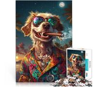 2000 Piece Jigsaw Puzzles for Adults Jigsaw Vicious Dog Intellektuelles Spiel Geschenke für Freunde und Familie70x100cm