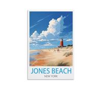 2000 Piece Jigsaw Puzzles for Adults，Jones Beach New York 2000 Piece Puzzle Classic Educational Games Beautiful Decoration Puzzle 100x70cm