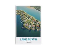 2000 Piece Jigsaw Puzzles for Adults,Lake Austin Texas Posters 2000 Piece Puzzle Educational Games Home Decoration Puzzle 100x70cm