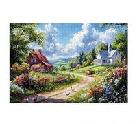 2000 Piece Jigsaw Puzzles for Adults, Landscape Jigsaw Puzzles for Adults 2000 Piece, Wooden Puzzle with Color Box, Jigsaws Family Educational Games, Gifts for Women, Home Decor, Theme: (Farm), -3742
