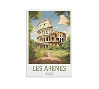 2000 Piece Jigsaw Puzzles for Adults，Les Arenes France Posters 2000 Piece Puzzle Classic Educational Games Beautiful Decoration Puzzle 100x70cm