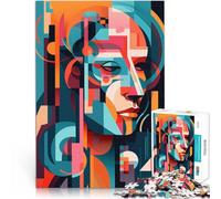 2000 Piece Jigsaw Puzzles for Adults Lost in Thought pädagogische Herausforderung mit passendem Poster und Quizblatt70x100cm