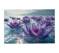 2000 Piece Jigsaw Puzzles for Adults, Lotus Jigsaw Puzzles for Adults 2000 Piece, Ocean Puzzle Challenging Game for the Whole Families, Classic Wooden Jigsaws Suitable for Home Decoration, Gifts -3135