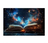 2000 Piece Jigsaw Puzzles for Adults, Magic Book Puzzles for Adults, Gift for Women, Christmas, Family Wooden Puzzle Educational Games, Challenging Adult Jigsaws, Box Packaging, Dream Pattern H-67